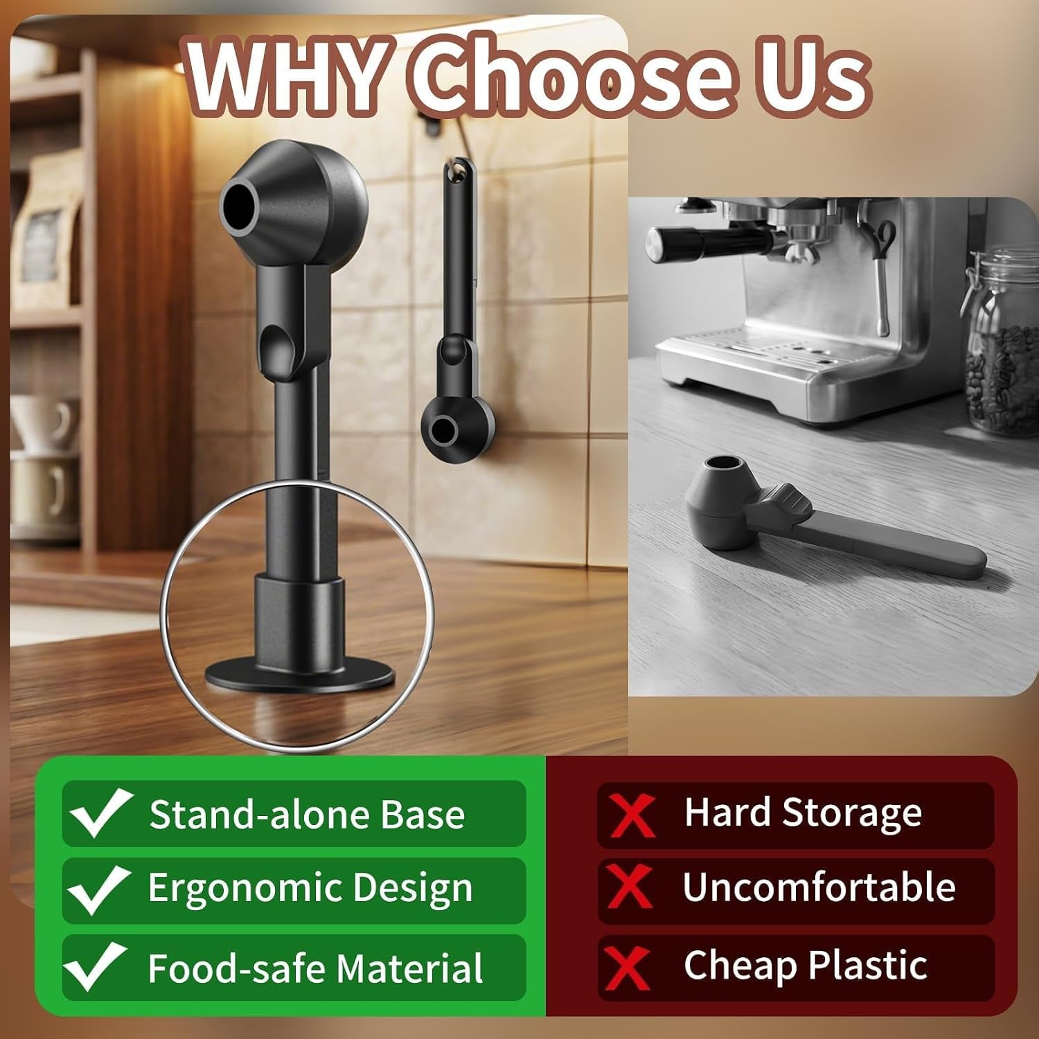 coffee-scoop-with-funnel-for-ground-coffee-protein-powder-tea-2-tbsp-mess-free-scoop-funnel-for-reusable-k-cup-countertop-design-for-home-office-handy-long-handle-easy-to-clean-1-pack