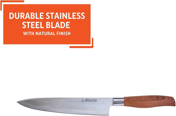 8 Inch Chef Stainless Steel Chef Knife with Woodlook Handle3