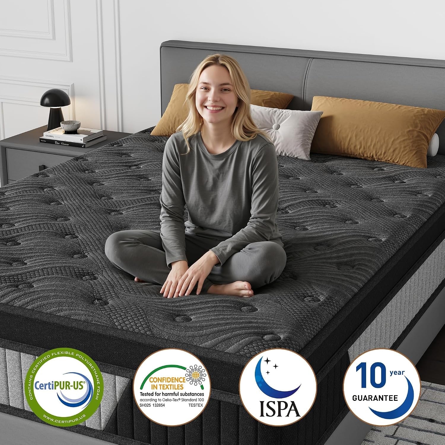 12-inch-hybrid-mattress-queen-memory-foam-individual-pocket-springs