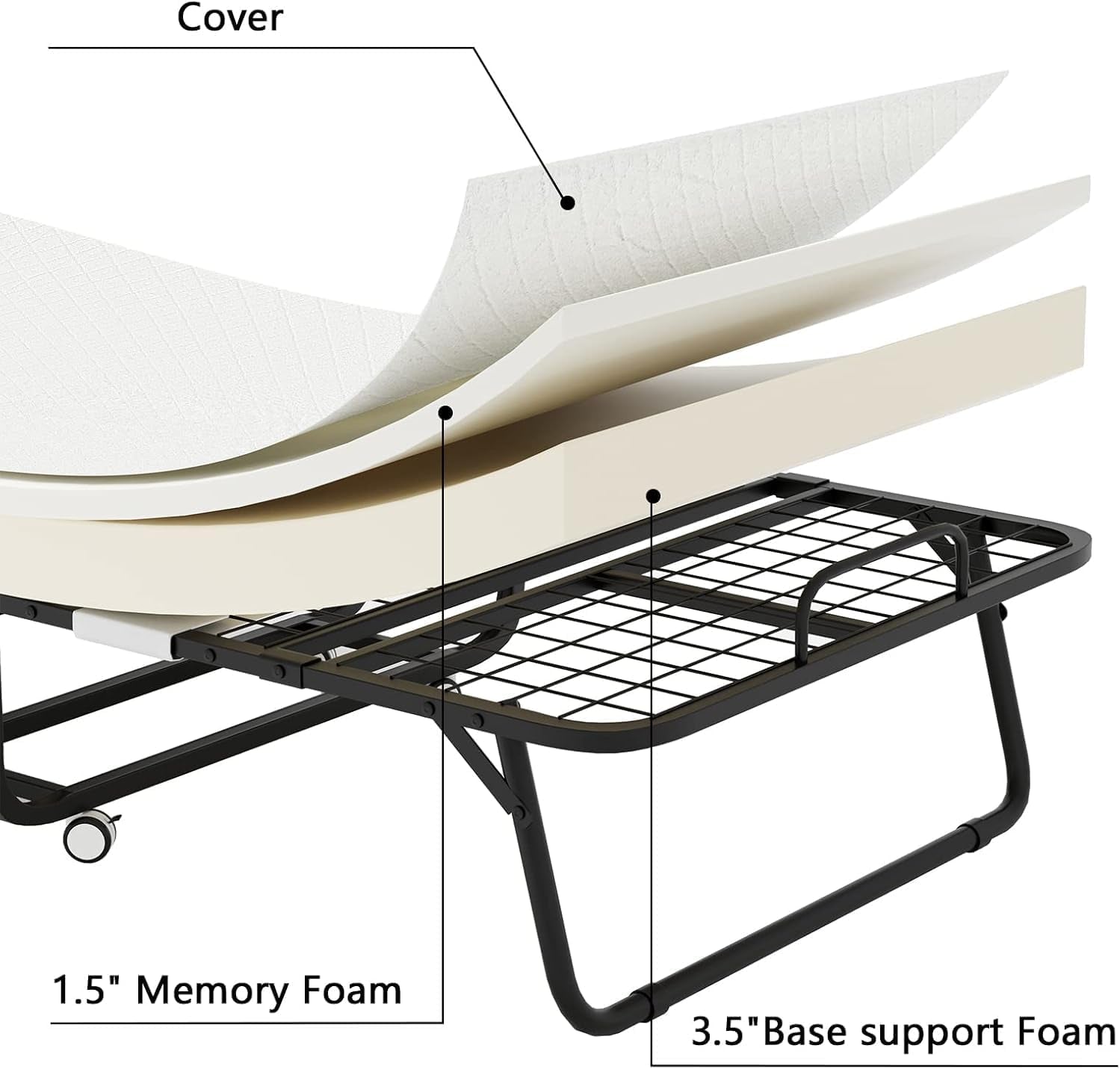 folding-bed-with-mattress-portable-rollaway-bed-for-adults-foldable-cot-size-bed-frame-with-5-memory-foam-mattress-and-storage-cover-guest-day-bed-with-metal-fold-up-bed-on-wheels-75x31