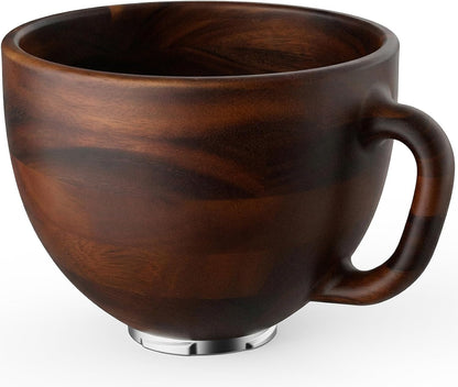 Premium Wood Mixing Bowl for Kitchenaid 4.5-5 Qt Stand Mixers1