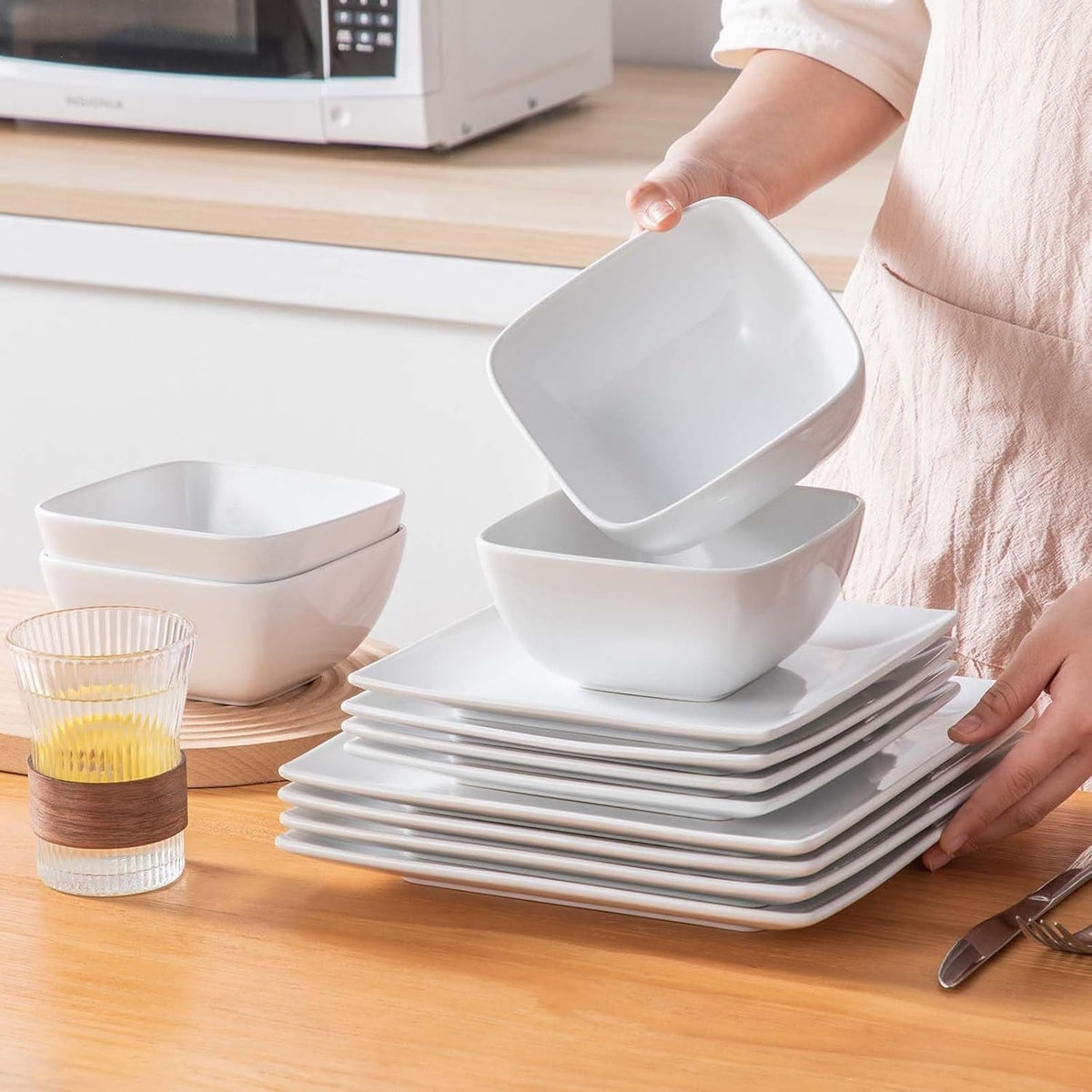 soho-dinnerware-sets-12-pieces-white-stoneware-square-place-setting-dinner-plate-dessert-plate-bowls-service-for-4