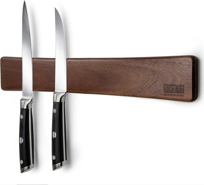 Magnetic Knife Strips, Magnetic Knife Holder for Wall 16 Inch | Acacia Wood Knife Magnetic Strip Use as Knife Bar, Knife Holder for Kitchen Utensil Organizer, Ideal Cooking Gift for Chef1