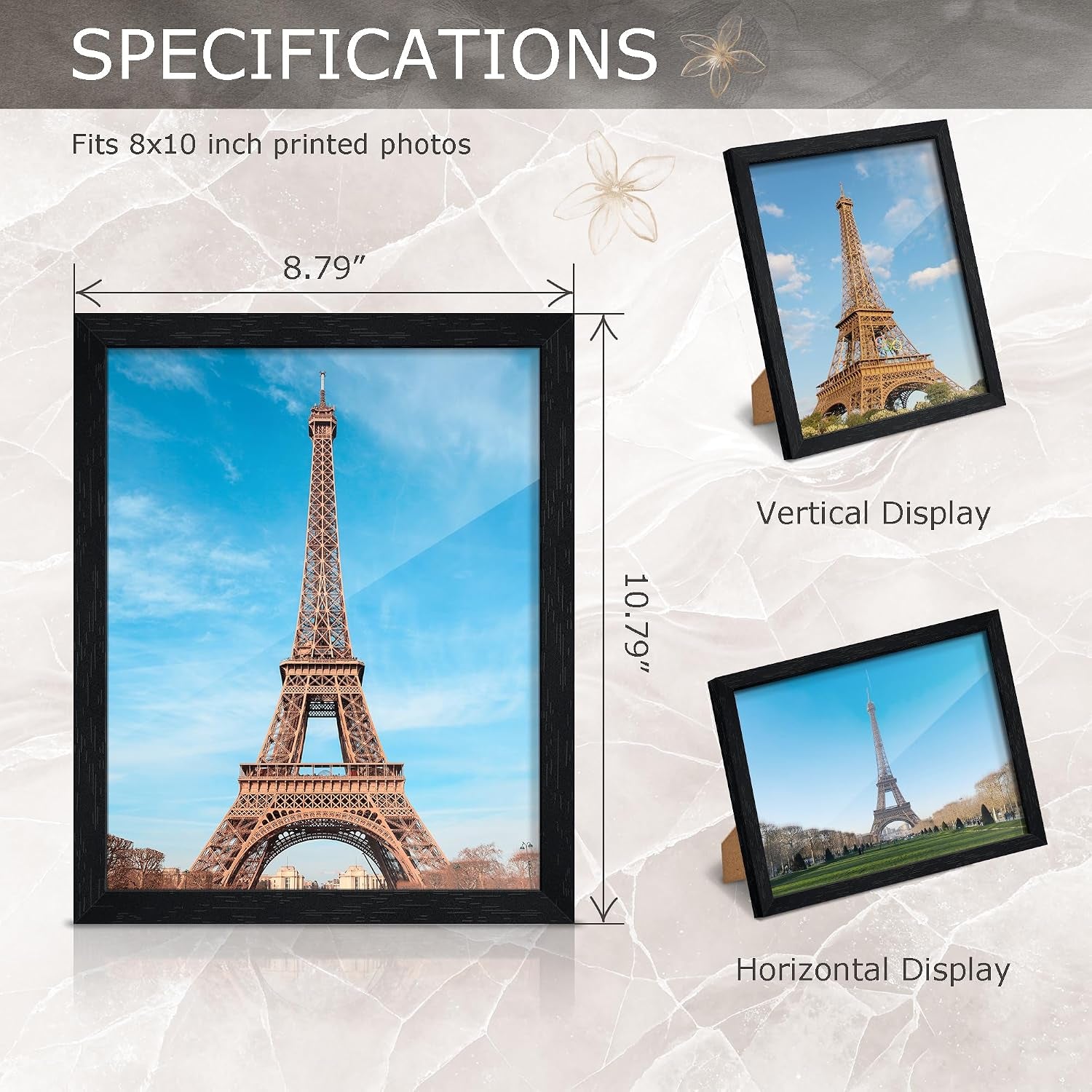 8x10-picture-frame-set-of-5-black-frames-8x10-for-tabletop-display