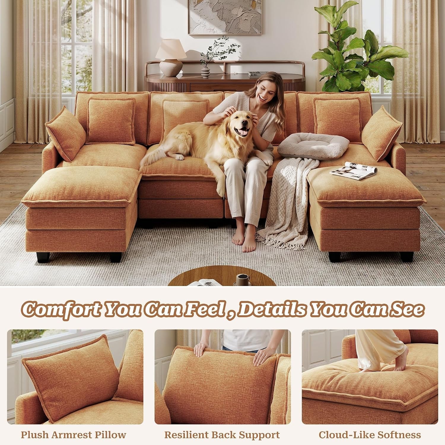 107-modular-sectional-cloud-sofa-u-shaped-6-seat-chenille-couch-with-movable-ottomans-and-48-deep-seat-convertible-couches-for-living-room-orange