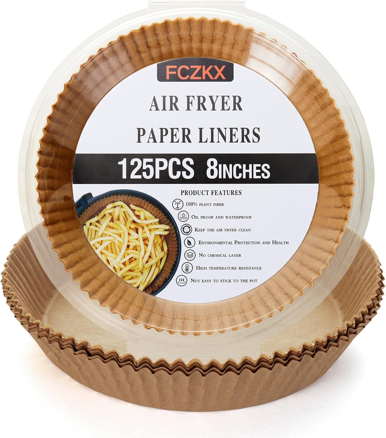 air-fryer-paper-liners-125pcs-8-inch-non-stick-and-oil-resistant-round-lined-air-fryer-parchment-paper-easy-to-clean-durable-food-grade-suitable-for-air-fryers-ovens-and-microwaves-round