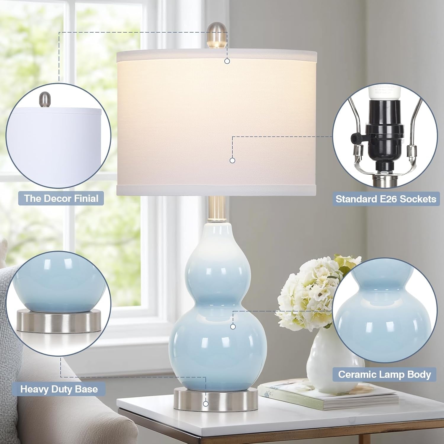 22-double-gourd-ceramic-table-lamps-set-of-2-blue-modern-bedside-lamps-for-living-room-contemporary-nightstand-desk-lamps-for-bedroom-end-table-home-office-study-room-decor2-led-bulbs-included
