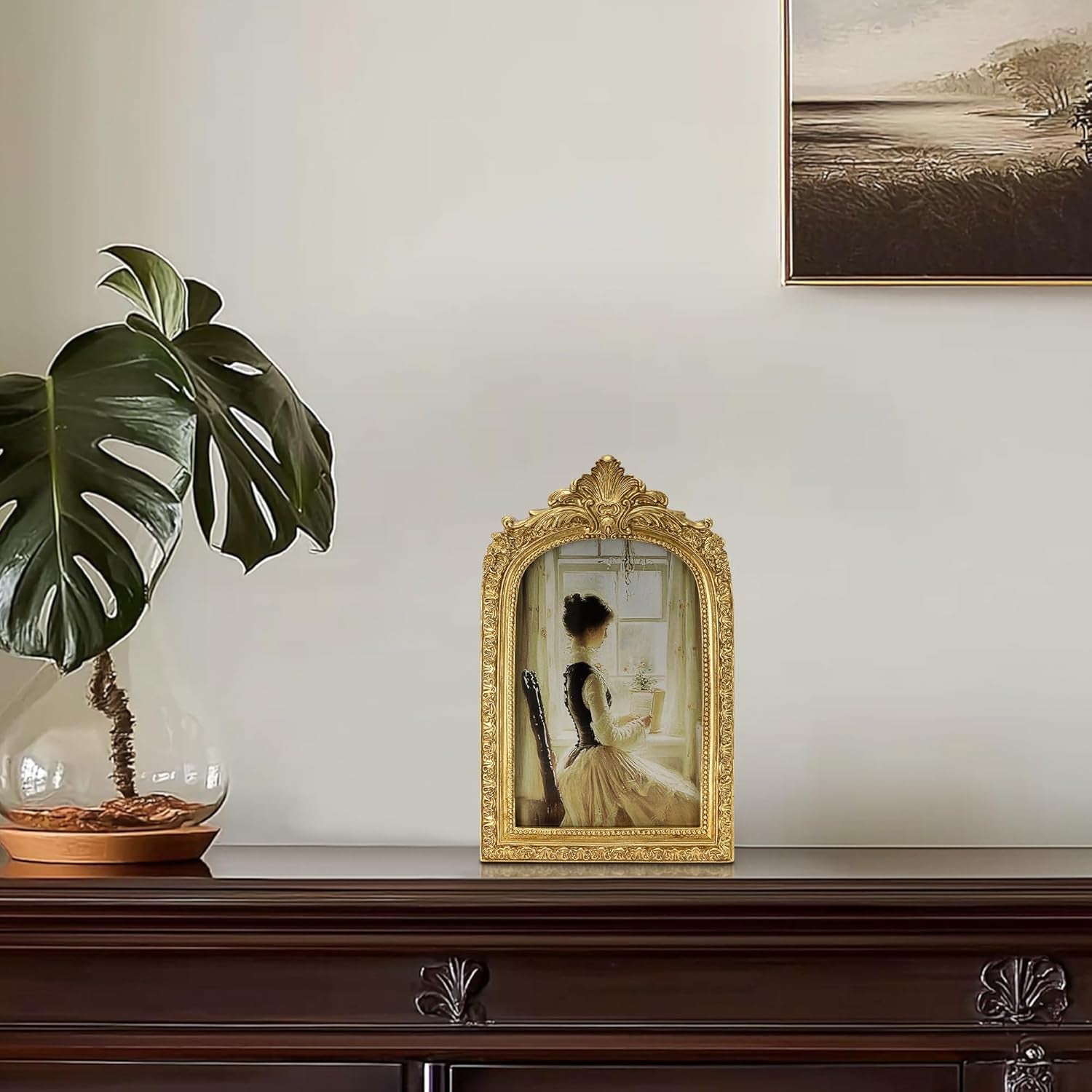 vintage-picture-frame-gold-vintage-arched-frame-gold-4x6-inch
