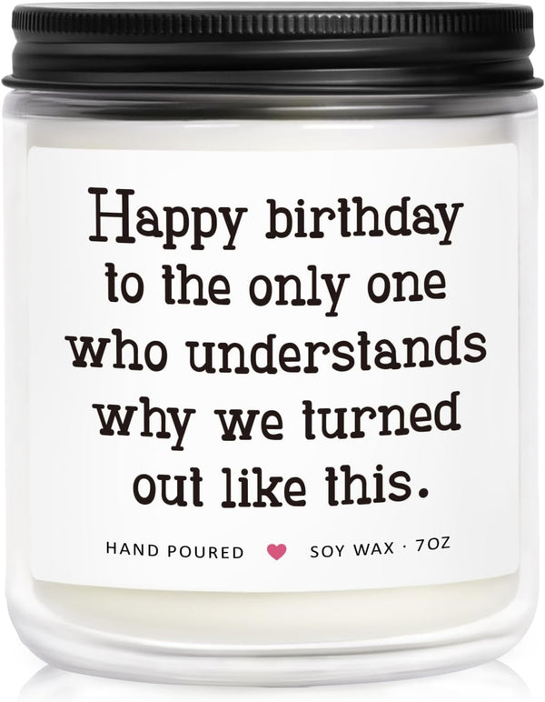 Sister Birthday Gifts from Sisters, Sisters Gift from Sister Brother, Birthday Gifts for Sister Adult, Big Sister Gift, Best Friend Bday Presents for Women, Sister Bday Candle 7Oz1