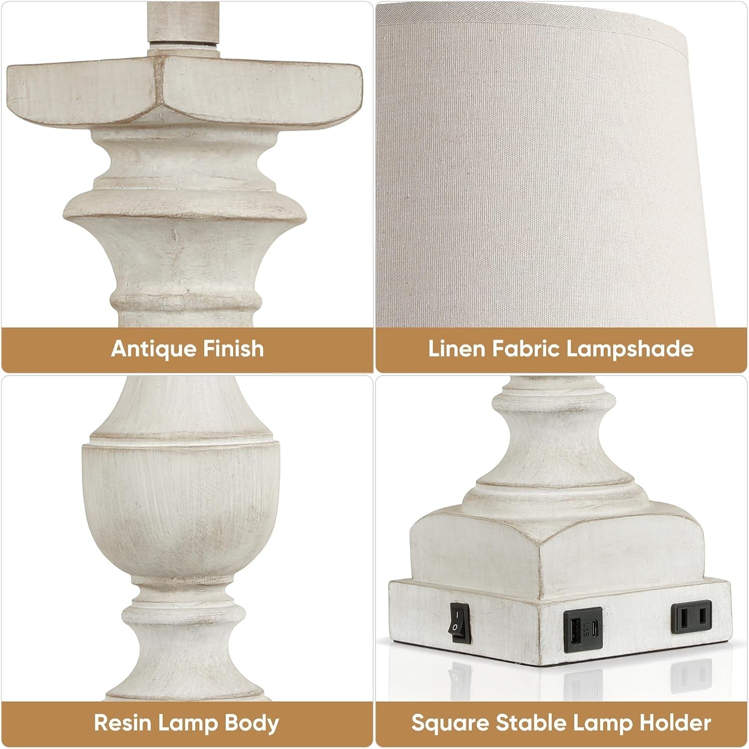 28-washed-white-resin-table-lamp-set-of-2-beside-lamp-with-usb-port-rocker-switch-2-bulbs-included-6w-2700k-warm-light-farmhouse-bedside-lamp-for-nightstand-desk-livingroom-bedroom-decor