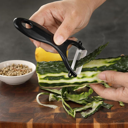 5 Pieces Kitchen Knife Set, Knife Set without Block with Sheathes, Stainless Steel Sharp Blade and Comfortable Handle, Chef Knife Set with Kitchen Scissors and Peeler for Cooking7