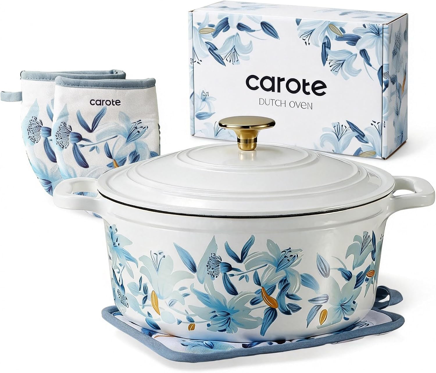 5qt-enameled-floral-cast-iron-dutch-oven-pot-with-lid-sourdough-bread-baking-with-cotton-potholders-oven-gloves-gift-box-cookware-for-braising-oven-safe-up-to-500-f