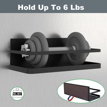 2 Pack Magnetic Spice Rack, Easy to Install on the Side of Refrigerator/Space Saving Kitchen Organization Shelf Organizer for Cabinet3