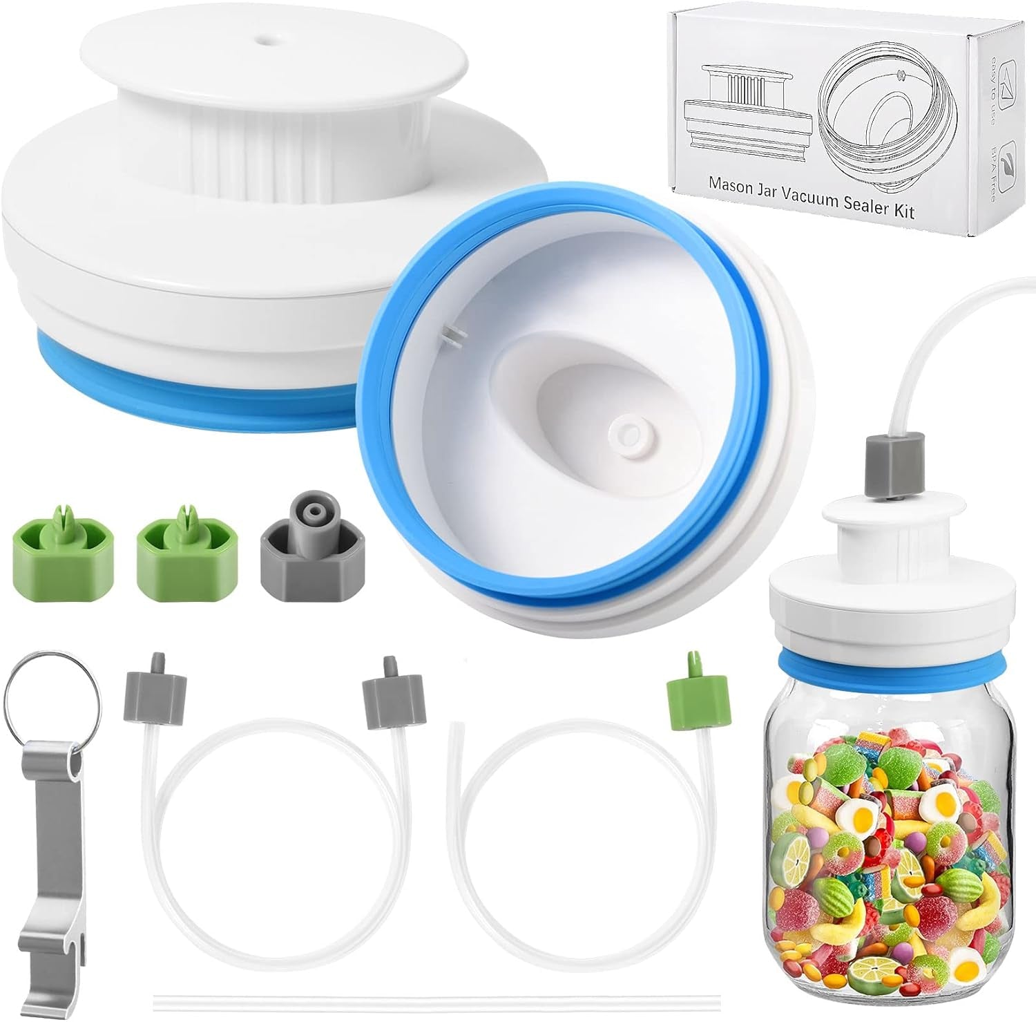 upgraded-mason-jar-canning-sealer-kit-sealer-set-with-hoses-compatible-with-foodsaver-vacuum-sealers-for-wide-mouth-and-regular-mouth-jars-white