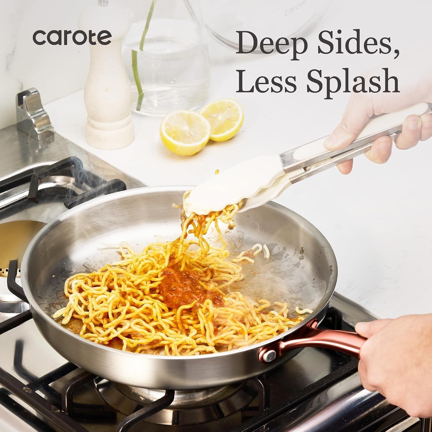 7-piece-tri-ply-stainless-steel-frying-pan-set-skillet-set-8-10-12-induction-compatible-oven-dishwasher-safe-gold-handle