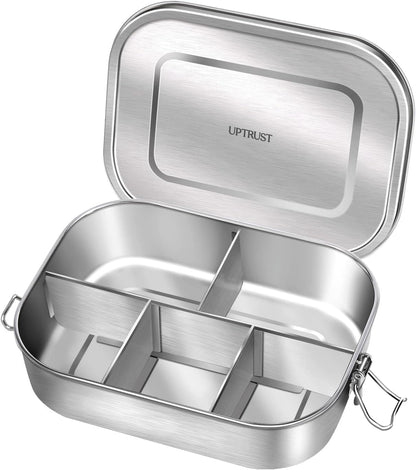 Stainless Steel Bento Lunch Box for Kids, 5-Compartment 1400ML1