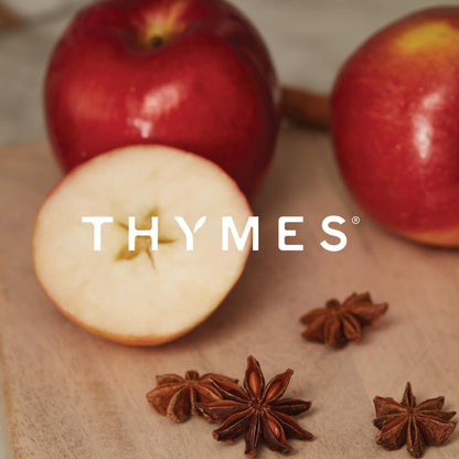 Thymes Simmered Cider Copper Candle - Warm & Spicy Apple Scented Candles for Home - Notes of Apple, Clove, and Cardamom - Luxury Gifts for Women - Fall Decor - 3 Wick (Copper Pot, 18 Oz)9