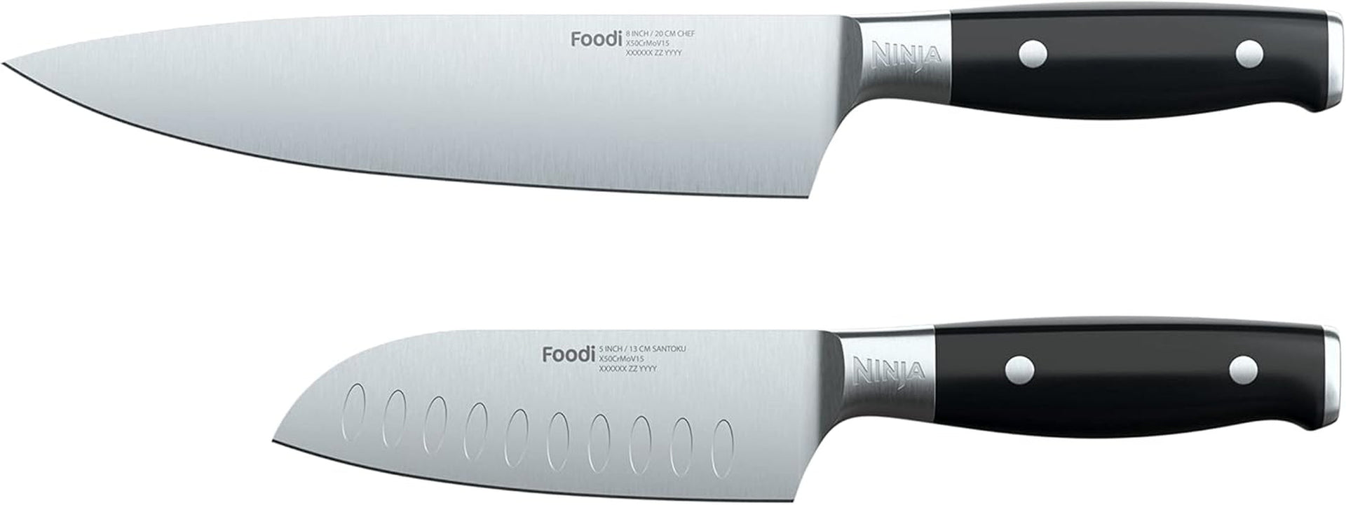 ninja-k32002-foodi-neverdull-system-2-piece-chef-knife-santoku-knife-set-premium-german-stainless-steel-black