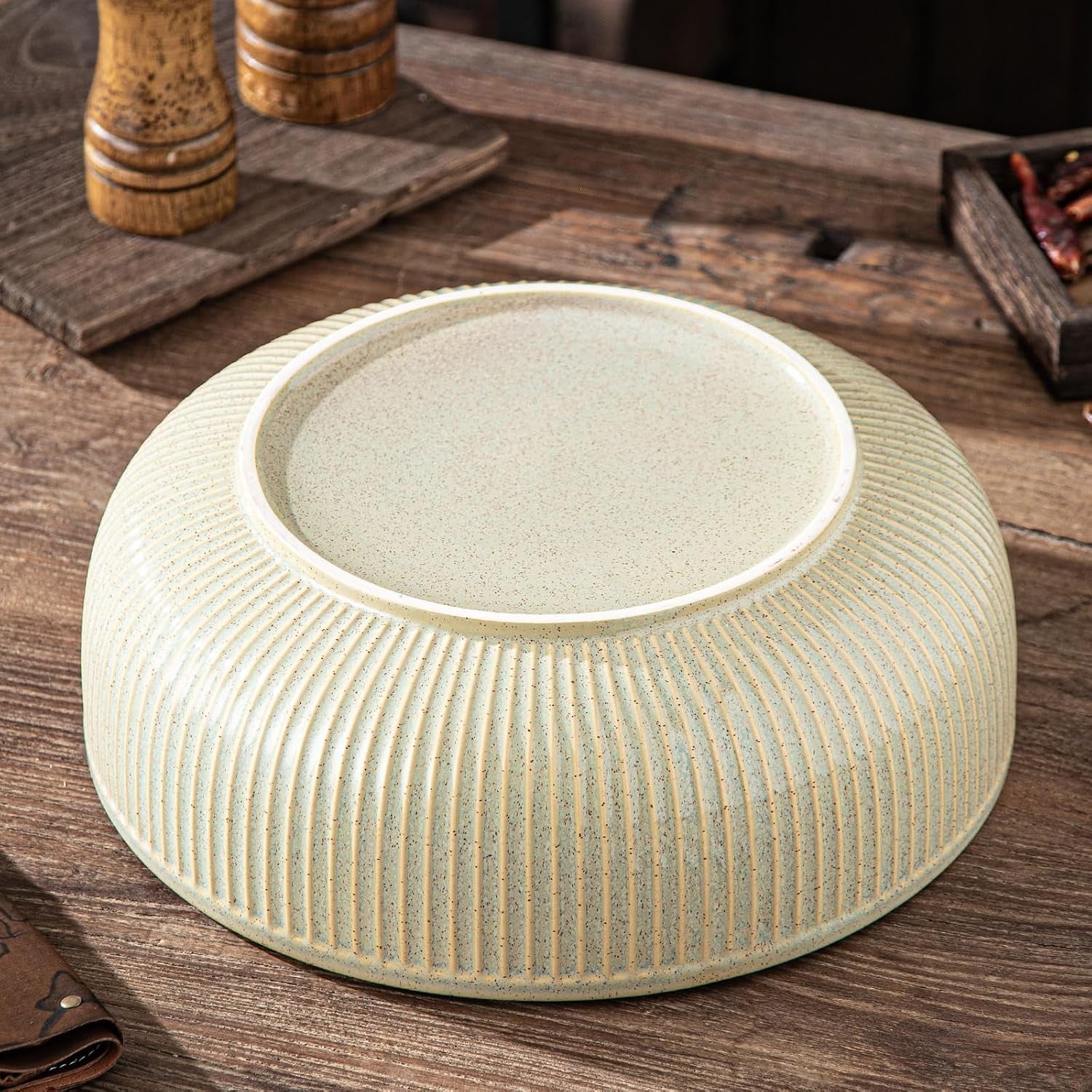 11-inch-ceramic-serving-bowl-135-oz-approx-4-quarts-large-salad-mixing-bowl-with-striped-glaze-finish-flambe-green