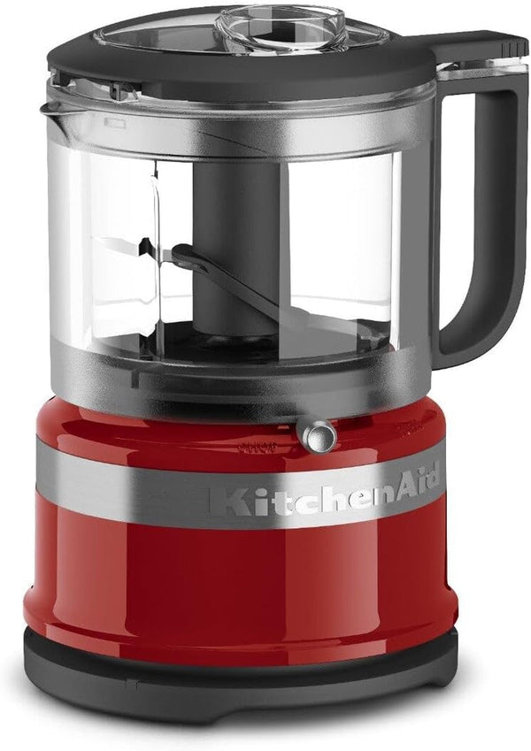 Kitchenaid 3.5 Cup Food Chopper, KFC3516ER, Empire Red | Dishwasher-Safe Work Bowl, Stainless Steel Multi-Purpose Blade, 2 Speeds plus Pulse, Easy Cord Wrap1