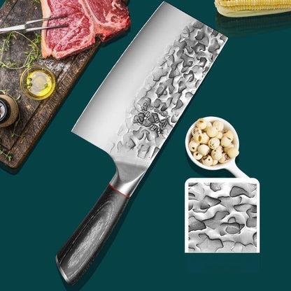 Meat Cleaver, Kitchen Knives Home Chef Special Forging Ultra-Sharp Meat Cutting Knife Chopping Dual-Use Knives4