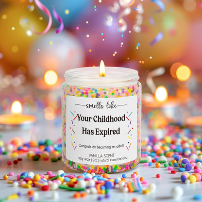 18Th Birthday Candle, 18Th Birthday Gifts for Girls, Boys - Turning 185