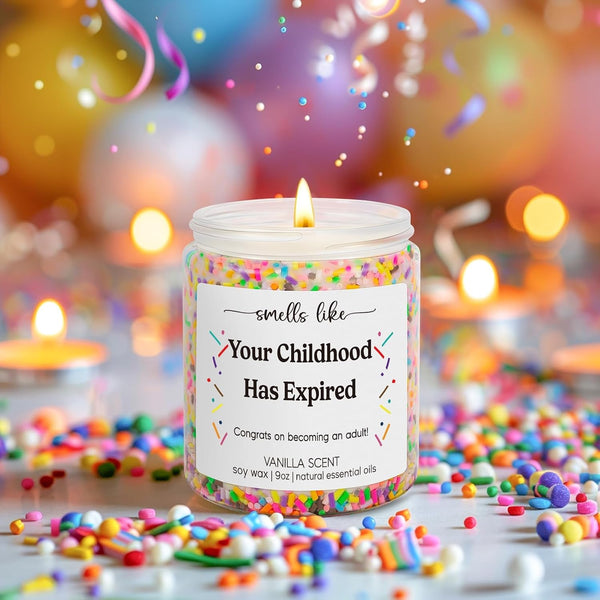 18Th Birthday Candle, 18Th Birthday Gifts for Girls, Boys - Turning 185