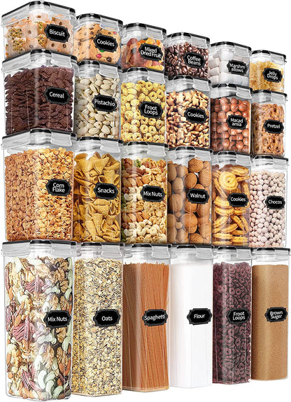 Airtight Food Storage Containers Set with Lids - 24 PCS, BPA Free1
