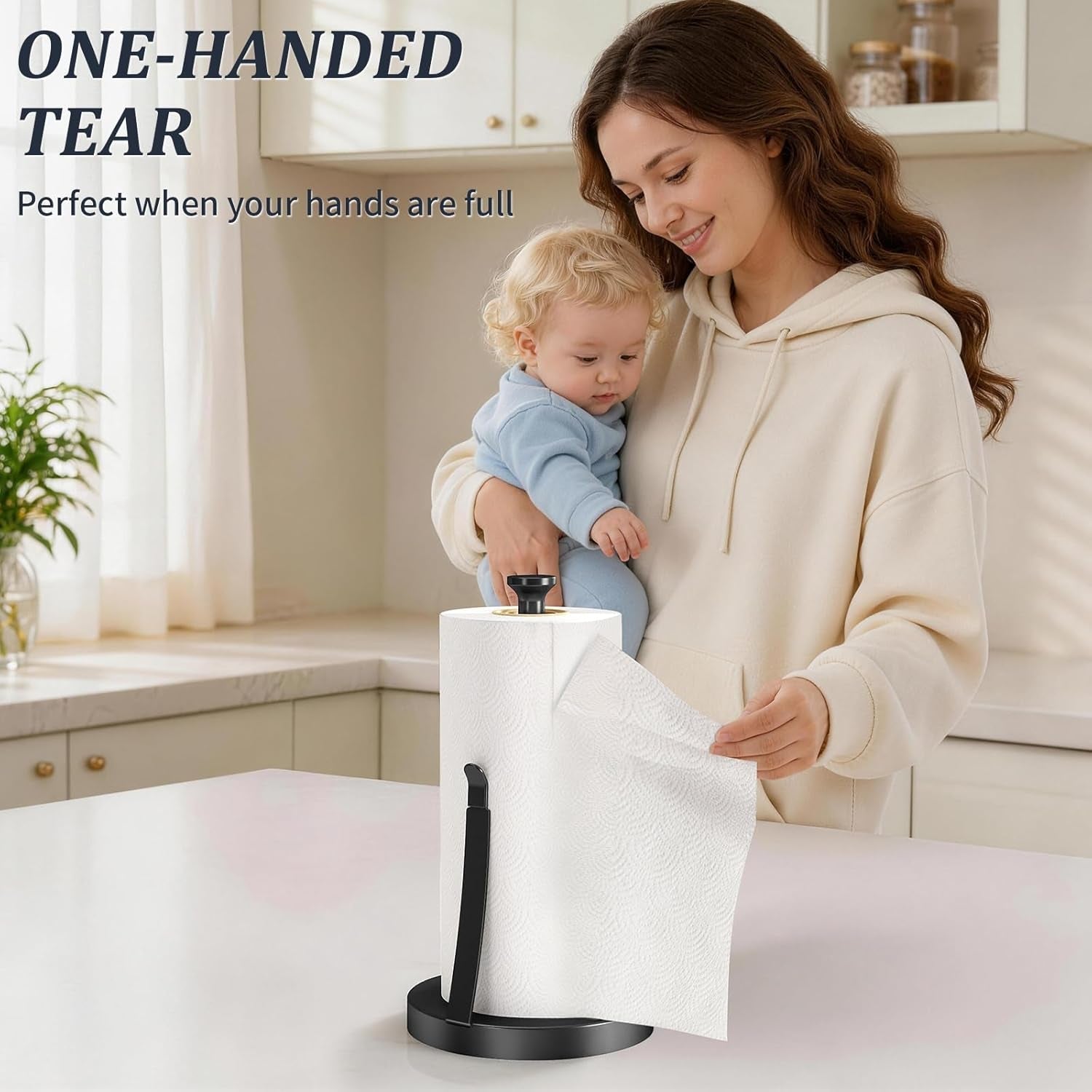 countertop-paper-towel-holder-for-kitchen-black-tension-arm