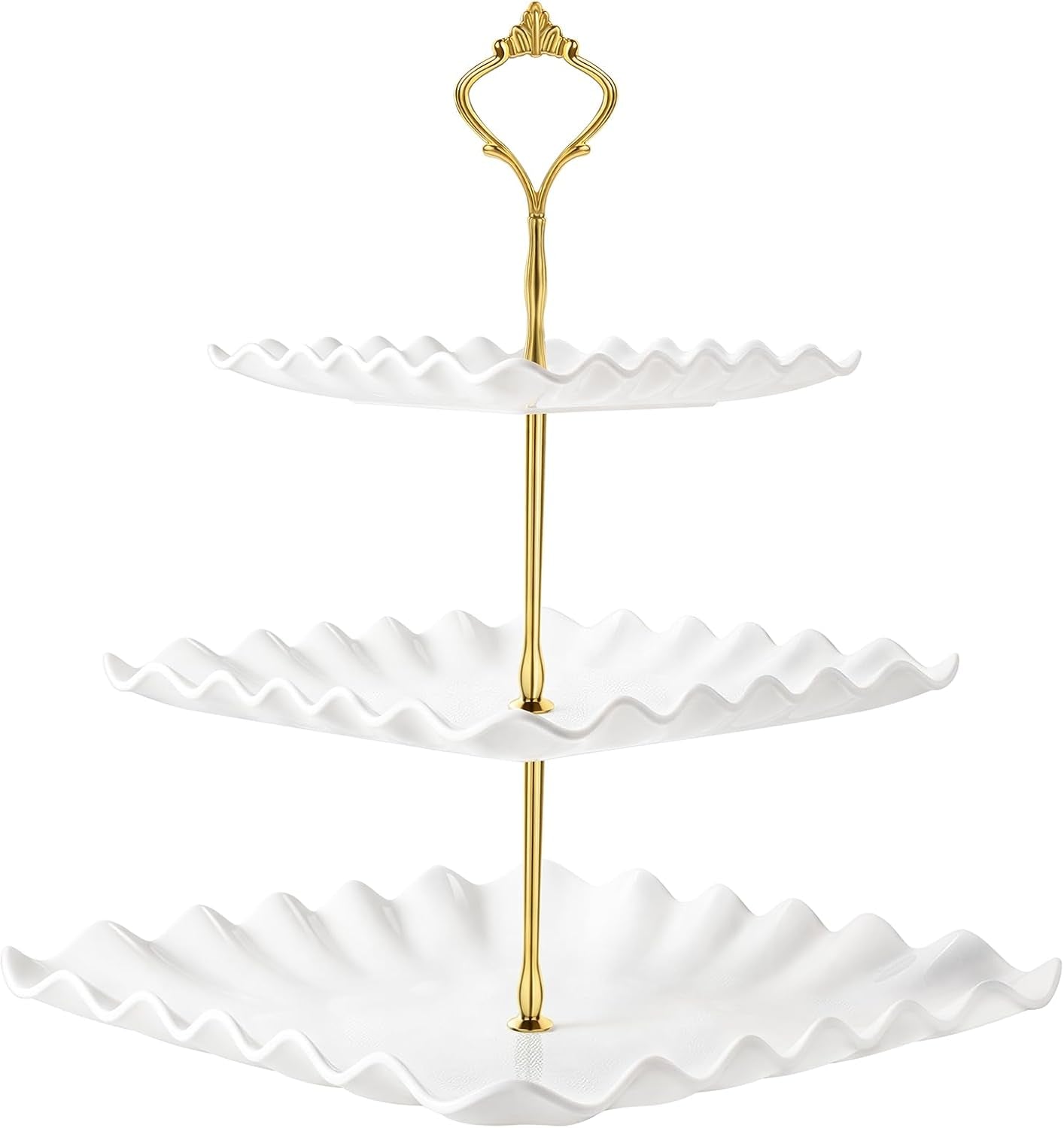 plastic-dessert-cupcake-stand-3-tier-cupcake-tower-holder-white-thicker-food-graded-plastic-tiered-serving-tray-with-metal-rod-suitable-for-tea-party-birthday-wedding-baby-shower
