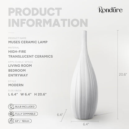 Modern Ceramic Decorative Table Lamp Living Room Bedroom Bedside3