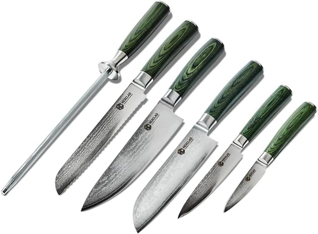 hexclad-green-6-piece-japanese-damascus-stainless-steel-knife-set-full-tang-construction-pakkawood-handle-67-layers-steel