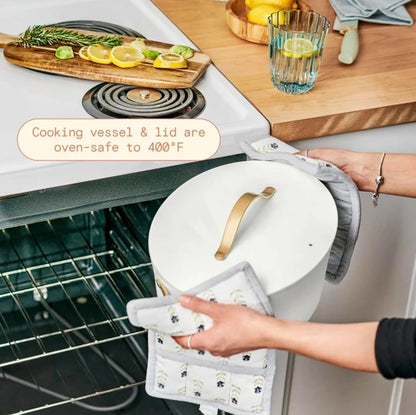 10 in 1 6 Qt Electric Multi-Cooker White Icing by Drew Barrymore6