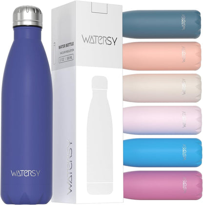 Stainless Steel Water Bottle,17Oz Insulated Water Bottles1