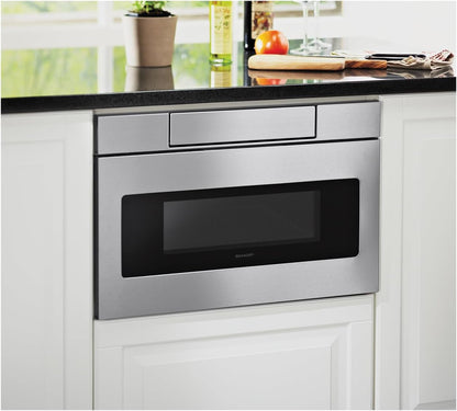 SMD2470ASY 24 In. 1.2 Cu. Ft. Built-In Microwave Drawer Oven | 1.2 Cubic Feet, 950 Watt, Concealed Control Panel, Digital LCD Display9
