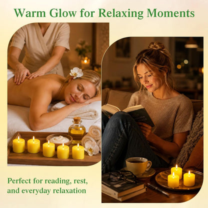 Citronella Candles Outdoor, Soy Wax Pillar Candles, 12 Pack5