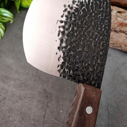 Meat Cleaver, Hand Forged Kitchen Boning Knife Stainless Steel Slicing Knife Butcher Knife Butcher Knives5