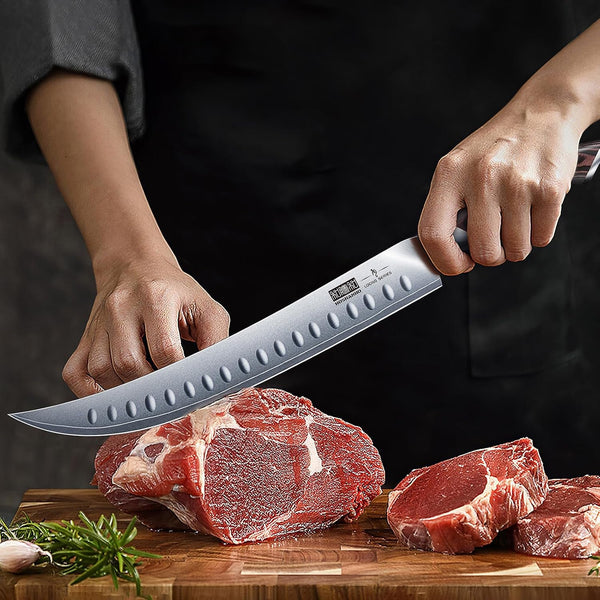 Carving Slicing Knife, 10 Inch Razor Sharp Japanese Brisket Knife7