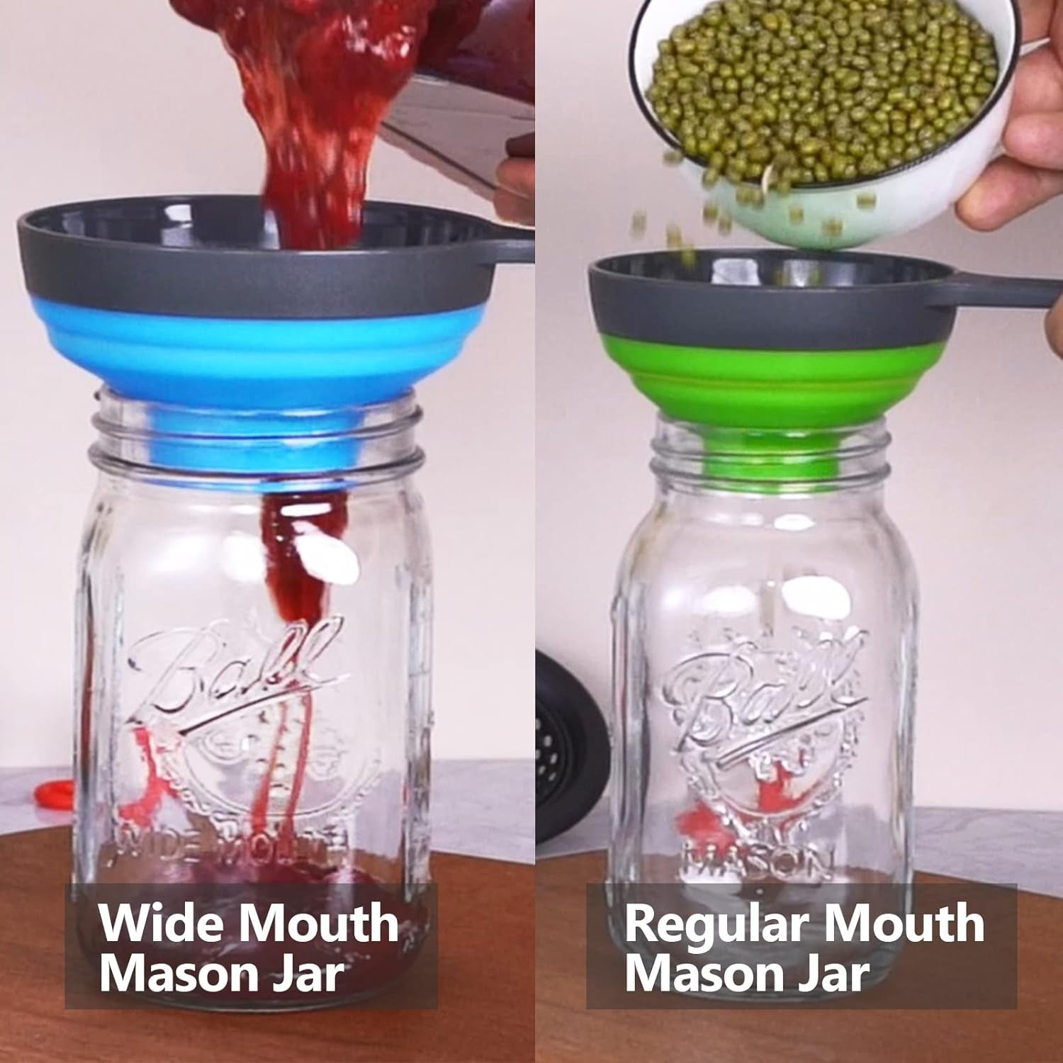 canning-funnel-with-strainer-wide-mouth-food-funnels-for-kitchen-use-mason-jars-canning-supplies-kit-tools-funnels-for-filling-bottles-food-grade-silicone-4-pack