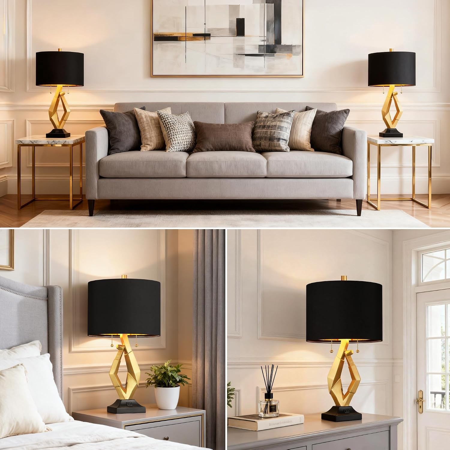 modern-black-and-gold-lamp-set-of-2-sculptural-table-lamps-for-living-room