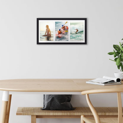 8X16 Collage Frames, 3 Picture Frame 5X7, Black, 1 Pack8