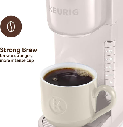K-Express Single Serve K-Cup Pod Coffee Maker, 3 Brew Sizes, Strong Button Feature, 42Oz Removable Reservoir, Warm Stone2