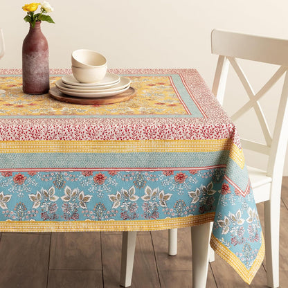Table Cloth Rectangle Table Reusable 100% Cotton 60"X90"8