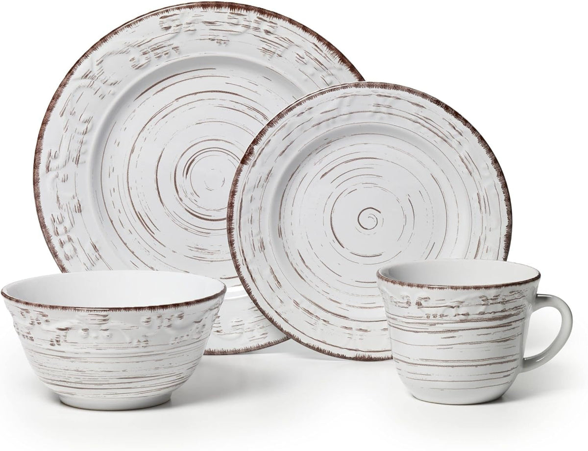 trellis-white-16-piece-stoneware-dinnerware-set-service-for-4-distressed-white-finish-microwave-dishwasher-safe-plates-and-bowls