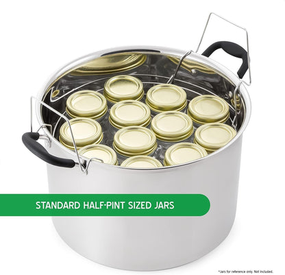 Prep•N•Cook by  21.5Qt Induction Stainless Steel Water Bath Canner3