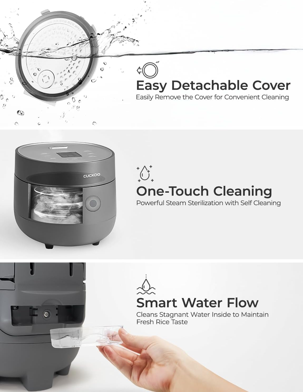cuckoo-micom-fuzzy-logic-rice-cooker-12-cup-cooked-gray-cr-0675fg-6-cup-uncooked-capacity-nonstick-inner-pot-10-cooking-modes-quick-white-rice-in-28-36-minutes-auto-clean