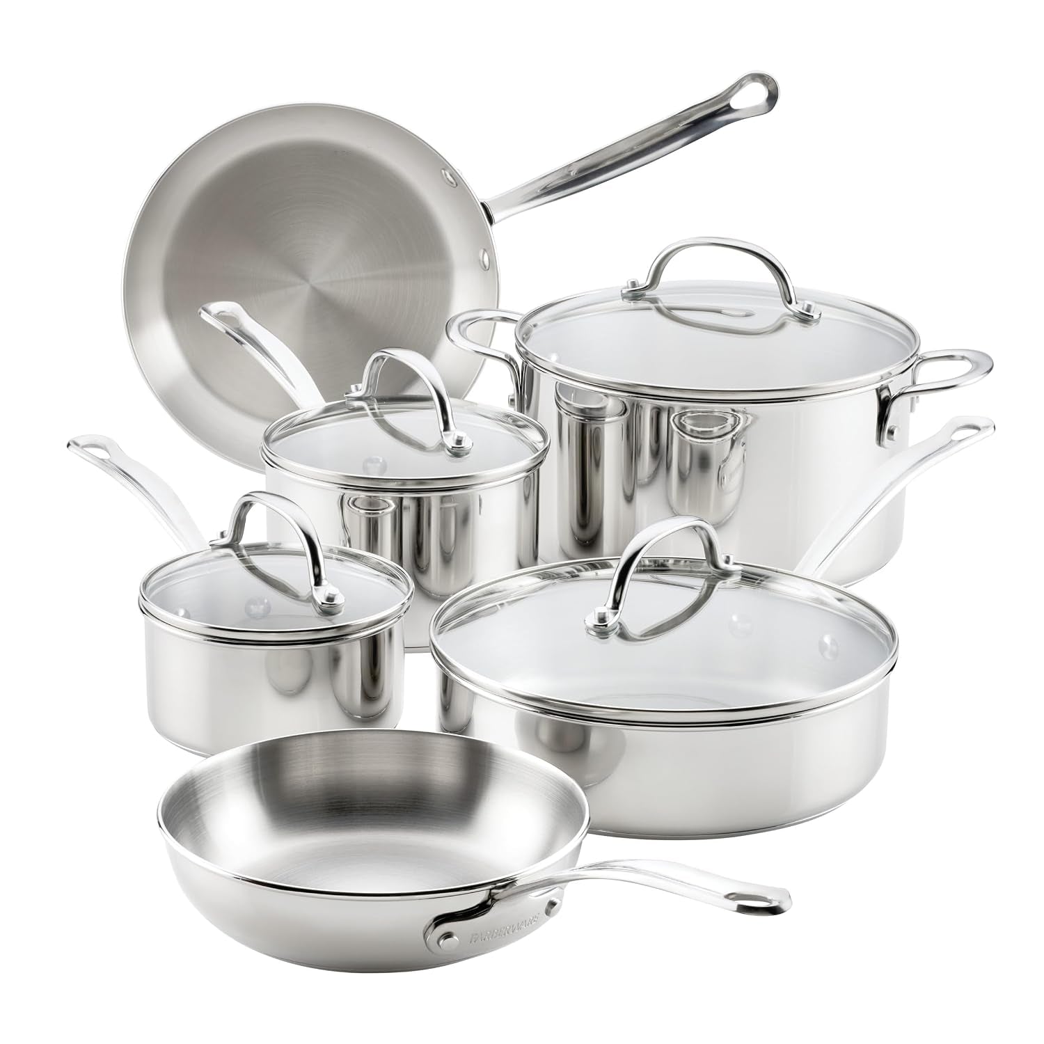 millennium-stainless-steel-pots-and-pans-with-lids-induction-ready-compatible-with-all-cooktops-metal-utensil-safe-10-piece-cookware-set-dishwasher-safe-stainless-steel
