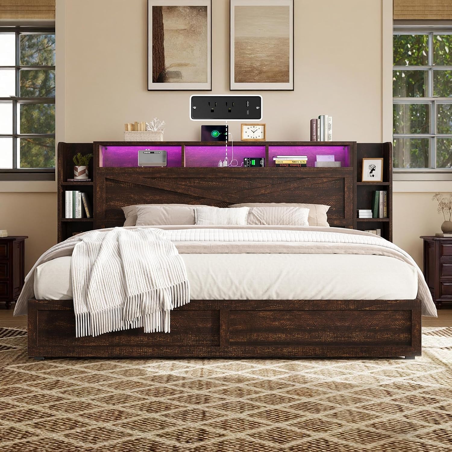 45-farmhouse-queen-bed-frame-with-headboard-storage-walnut