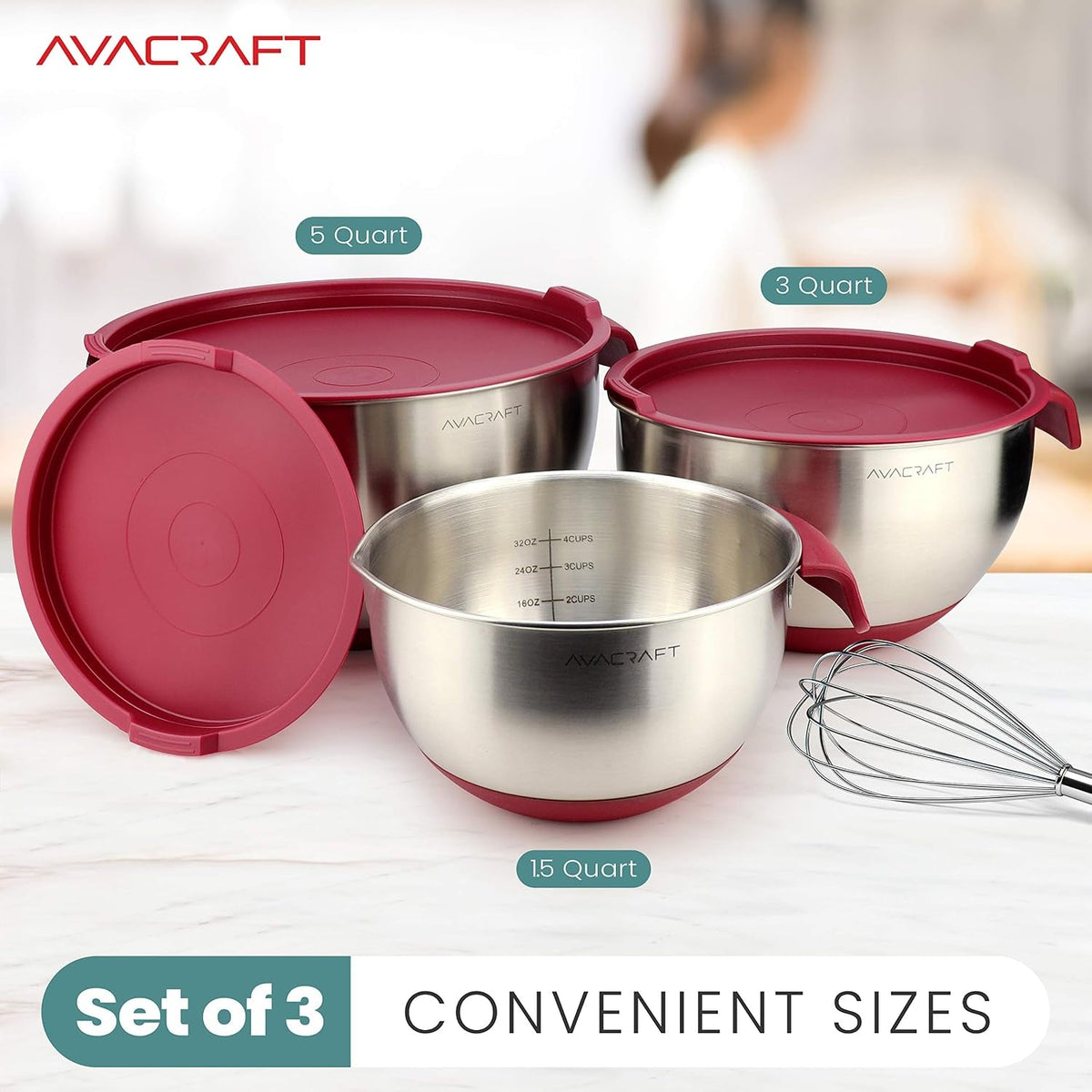 18-10-stainless-steel-mixing-bowls-with-lids-non-slip-silicone-base-bowls-with-handle-mixing-bowl-set-with-pour-spouts-measurement-marks-home-essentials-cooking-bowls-red
