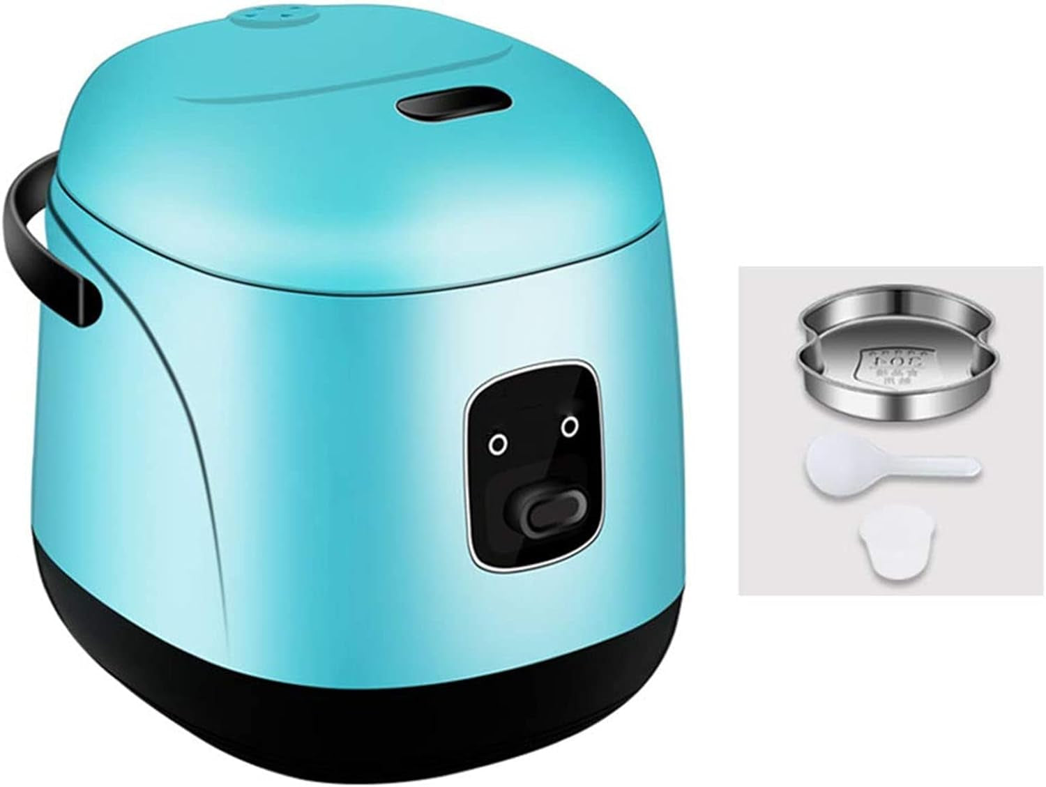 rice-cooker-rice-cooker-with-steamer-basket-electric-rice-cooker-rinse-basket-portable-mini-rice-cooker-nonstick-15-minutes-fast-cooking-re-heating-keep-warm-for-2-4-people-color-blue